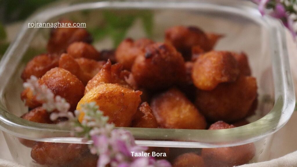 Taaler Bora | Sugar Palm Fritters | নরম ও তুলতুলে তালের বড়া
