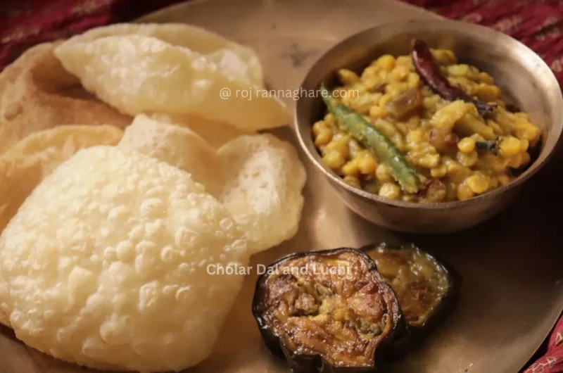 Cholar Dal and Luchi : Durga Puja Special Recipe